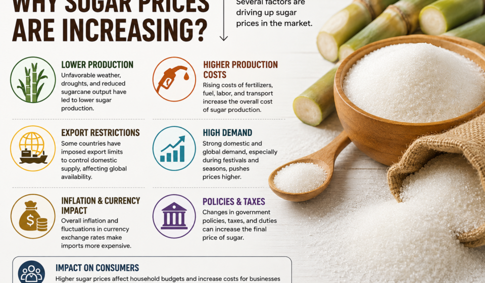 why increase sugar price