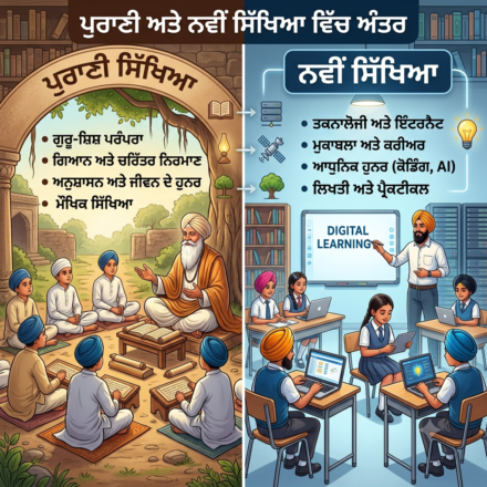 Difference Between Old Education and New Education